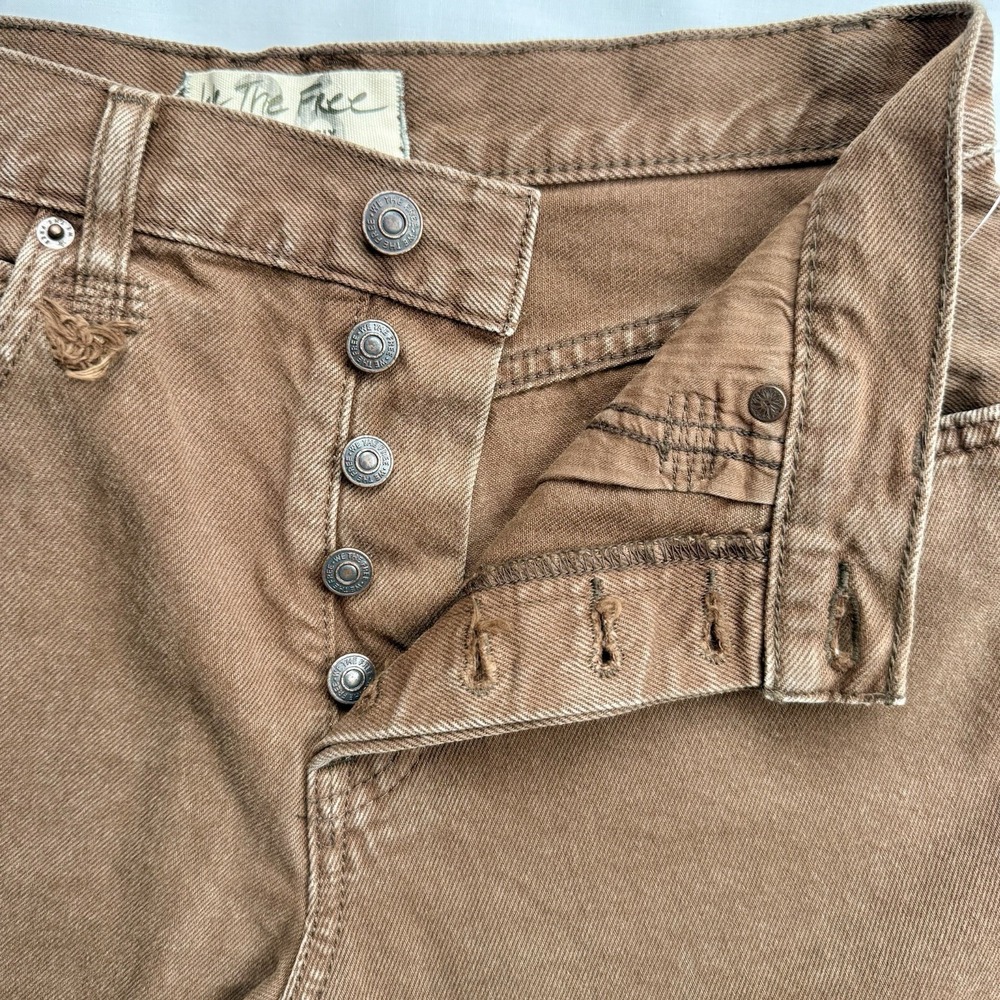 We The‎ Free Makai Brown Women's Denim Shorts Size 2, NWT - Picture 11 of 11